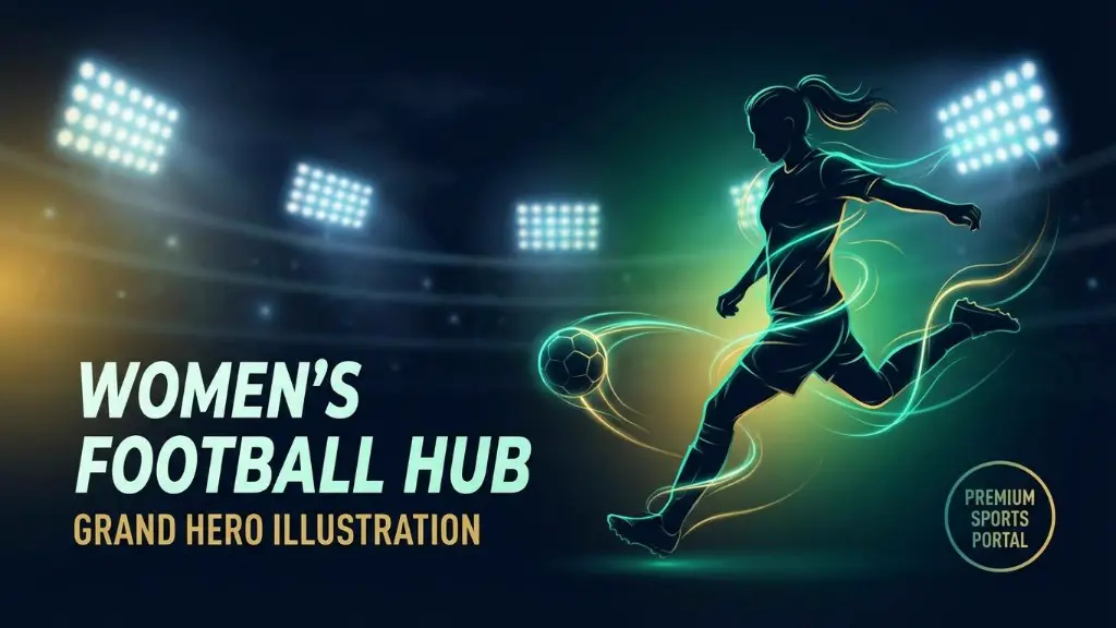 Women's Football Hub - Premium Sports Portal