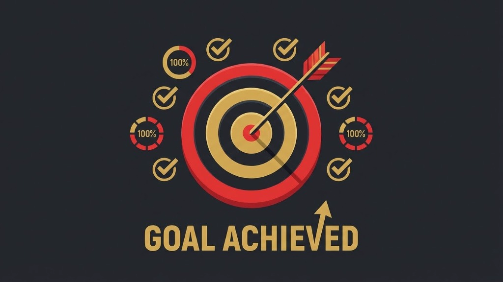 SMART-Zielsetzung dan Goal Achievement im Fußball